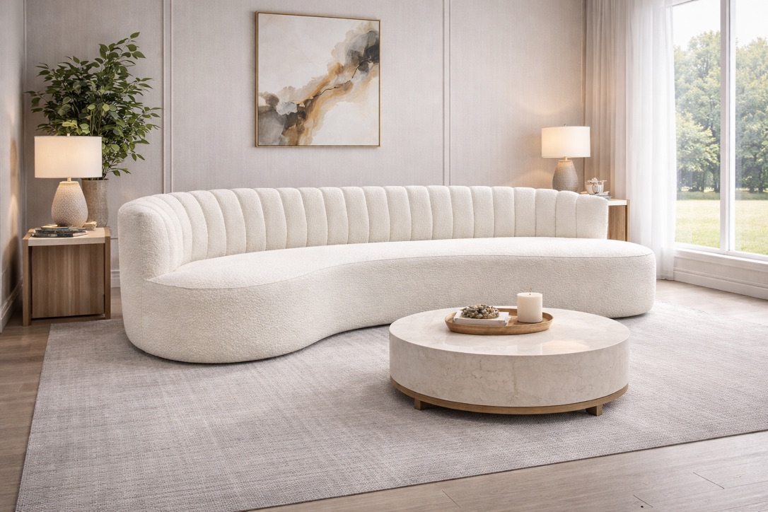 Aurelia Curve Sofa